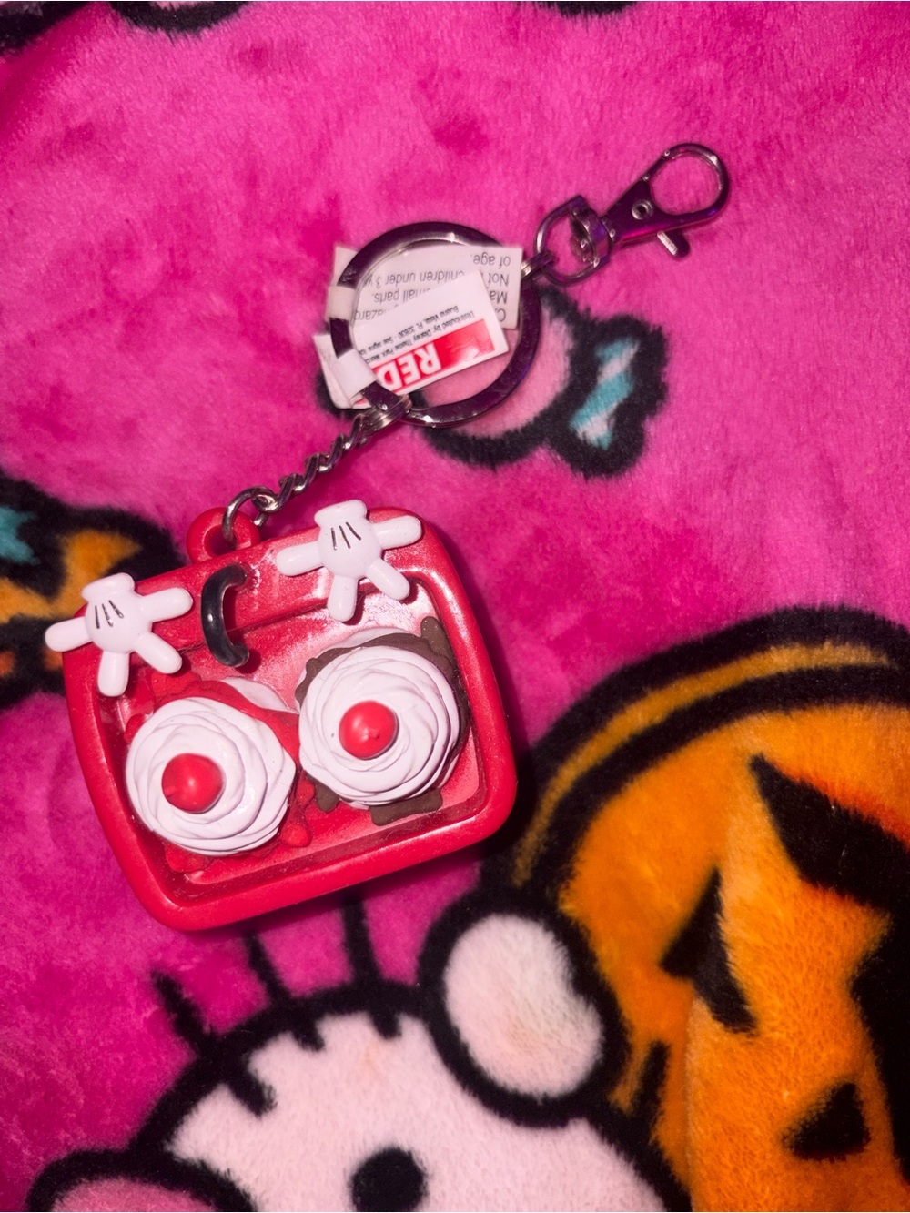 Disney Parks Kitchen Sink Ice cream Sundae Novelty Keychain Bag Charm